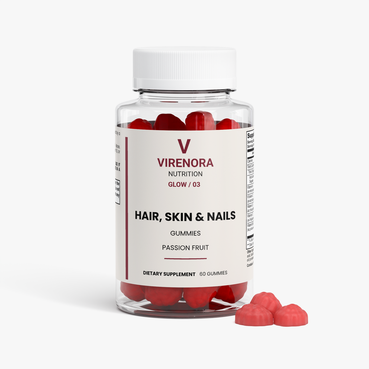Virenora Glow — Hair, Skin & Nails Gummies