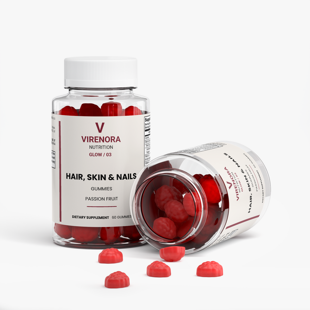 Virenora Glow — Hair, Skin & Nails Gummies