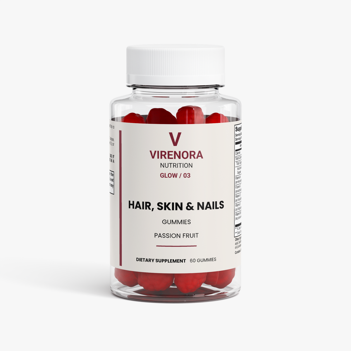 Virenora Glow — Hair, Skin & Nails Gummies